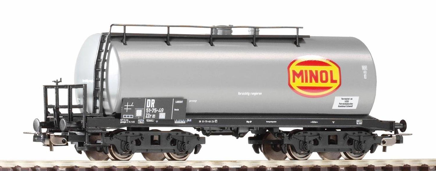 Piko Classic DR Minol Bogie Tank Wagon III PK54498 HO Gauge