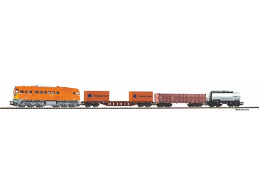 Piko 57036 Hobby MAV M62 Diesel Freight Train Set V HO Gauge
