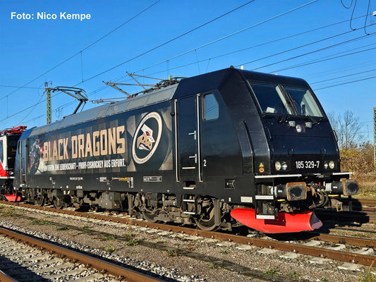 Piko 57878 Hobby Black Dragons BR185 329 Electric Locomotive VI (~AC) HO Gauge
