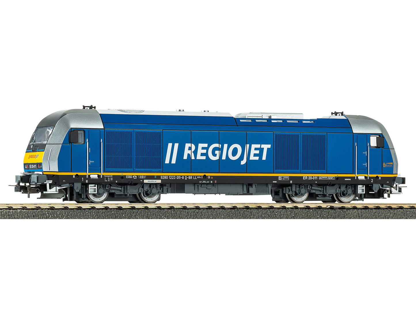 Piko Hobby CD Regiojet BR223 Diesel Locomotive VI (DCC-Sound) PK57975 HO Gauge
