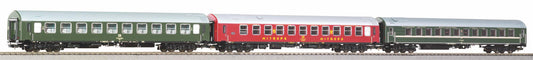 Piko 58245 Expert DR D44 Brest Koln Coach Set 2 (3) IV HO