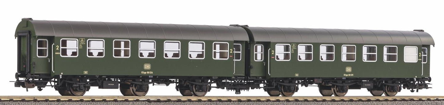 Piko Expert DB B3yg & B3yg Modified Coach Set (2) IV PK58266 HO Gauge
