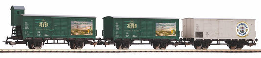 Piko Classic DB Breweries of North Germany Wagon Set (3) III PK58398 HO Scale