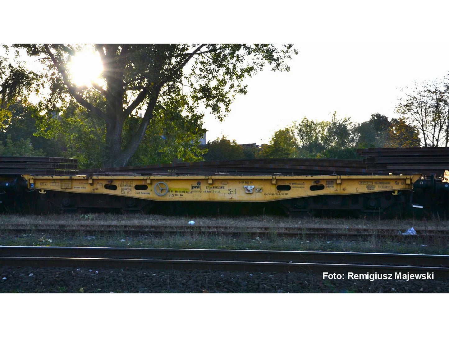 Piko 58422 Expert PL-DOLWR Bogie Flat Wagon VI HO Gauge