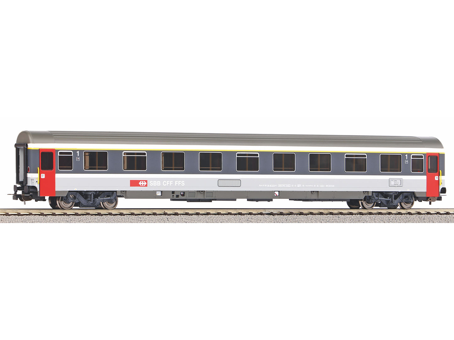 Piko Expert SBB Eurofima 1st Class Coach V PK58537 HO Gauge