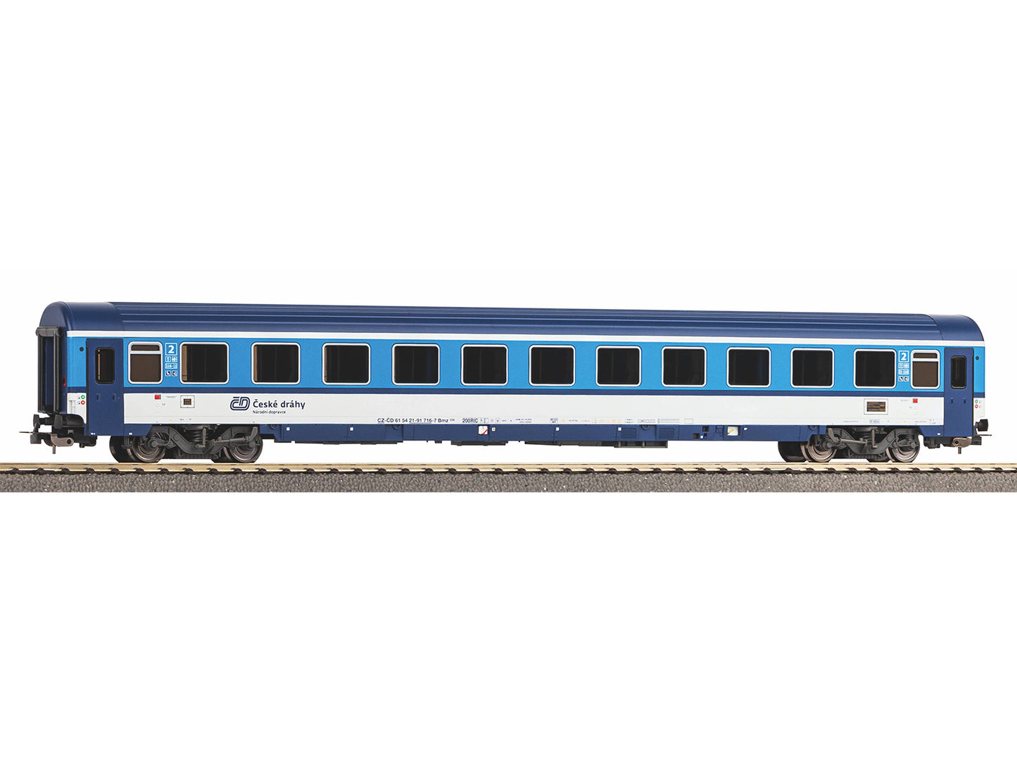 Piko Expert CSD 2nd Class Eurofima Coach VI PK58547 HO Gauge