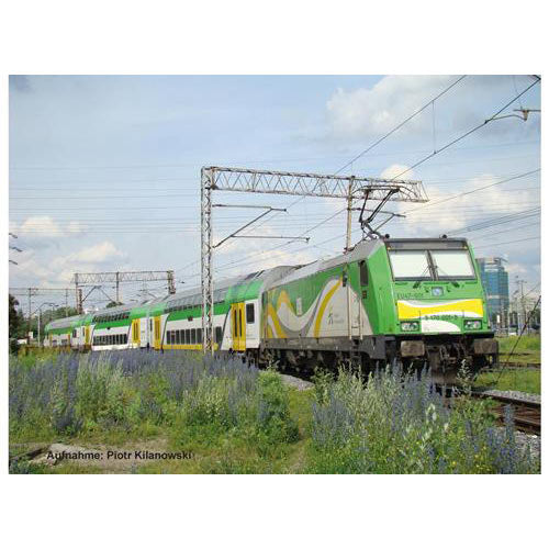 PIKO Hobby Koleje Mazowieckie Bi-Level Driving Car VI (1:100) HO Gauge 58807