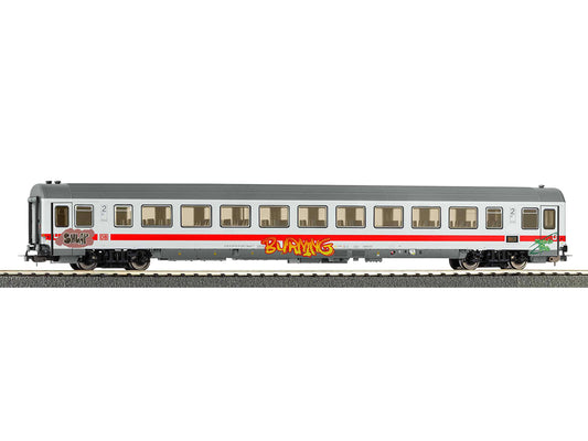 Piko Expert DBAG IC Bpmz284 2nd Class Coach w/Graffiti VI HO Gauge PK58848
