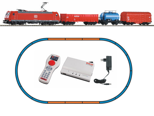 Piko SmartControl wlan DBAG BR185 Freight Starter Set VI PK59015 HO Gauge