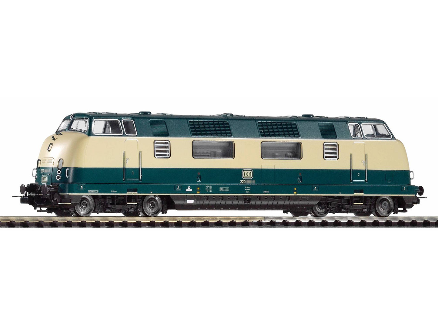 Piko Expert DB BR220 Diesel Locomotive IV (~AC-Sound) PK59725 HO Gauge