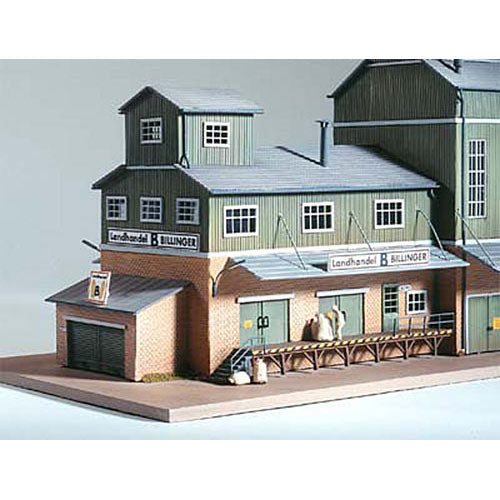 PIKO Billingers Grain Store Kit HO Gauge 61113