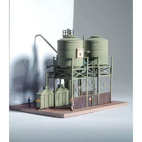 PIKO Billingers Grain Silos Kit HO Gauge 61115