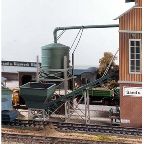 PIKO Sand Works Silo and Transport Kit HO Gauge 61125