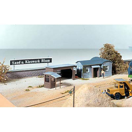 PIKO Sand Works Sales Office Kit HO Gauge 61127