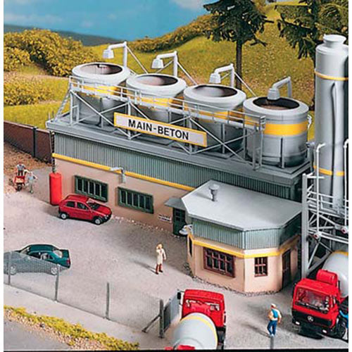 PIKO Main-Beton Concrete Works Mixing Building Kit HO Gauge 61130