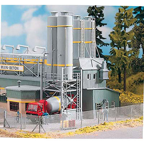 PIKO Main-Beton Concrete Works Silos Kit HO Gauge 61131