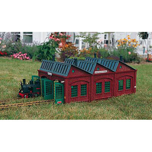 PIKO Sonneberg Locomotive Shed Kit G Gauge 62001