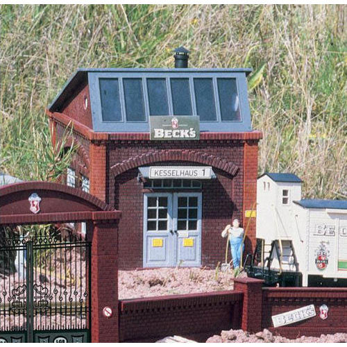 PIKO Brewery Boilerhouse Kit G Gauge 62017