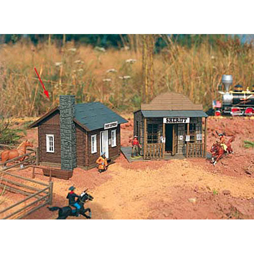 PIKO Bunkhouse Cabin Kit G Gauge 62224