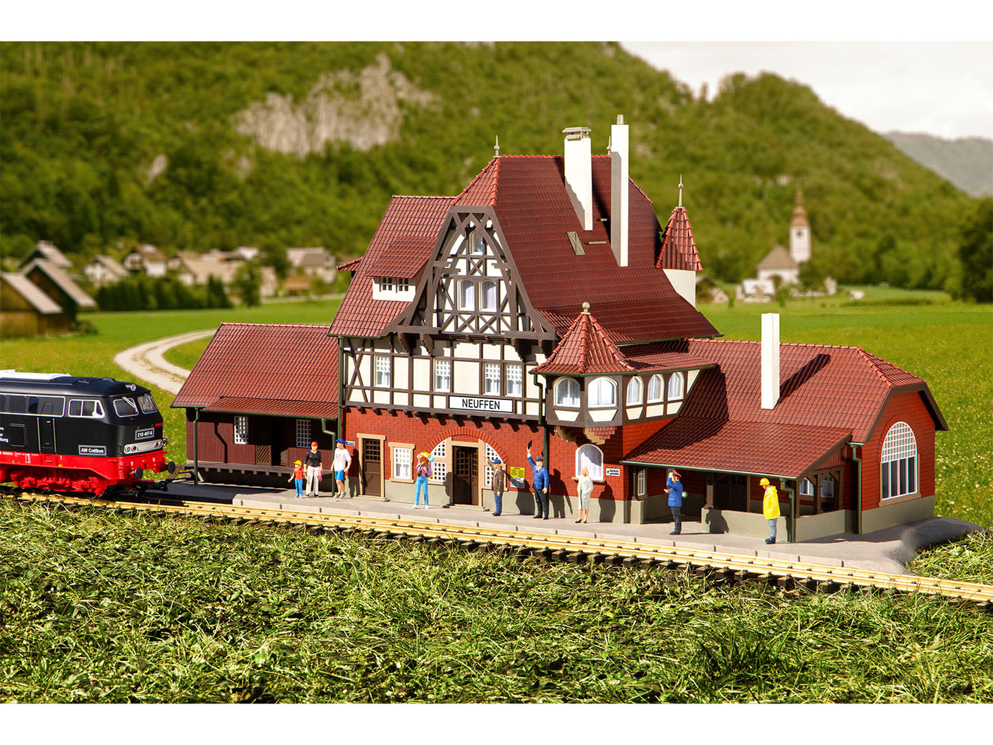 Piko 65000 Neuffen Station Kit G Gauge