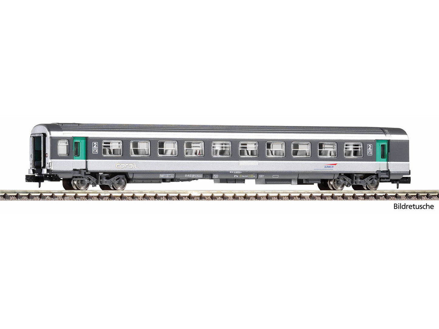 Piko SNCF 2nd Class Corail Coach IV PK94087 N Gauge