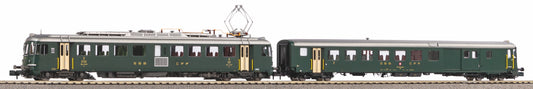 Piko SBB Rbe4/4 & Bt Electric Railcar & Trailer IV PK94166 N Gauge