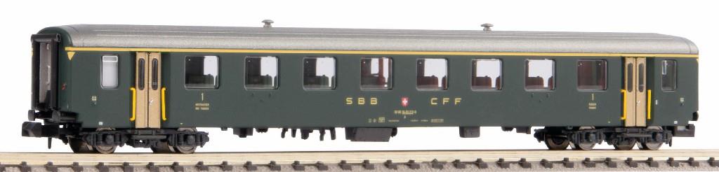 Piko 94380 SBB EW I 1st Class Coach IV N Gauge