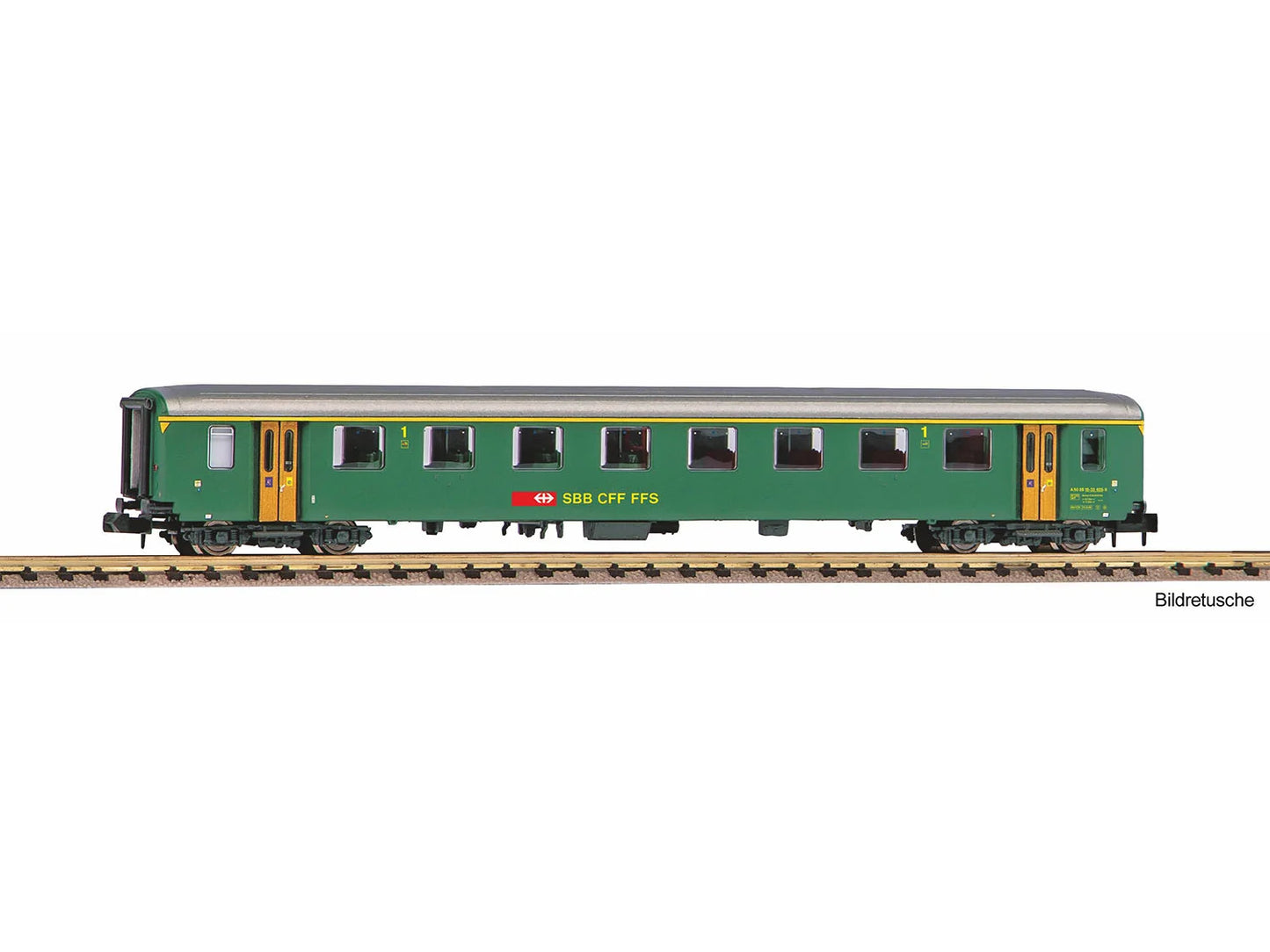 Piko 94389 SBB EW I 1st Class Coach IV N Gauge