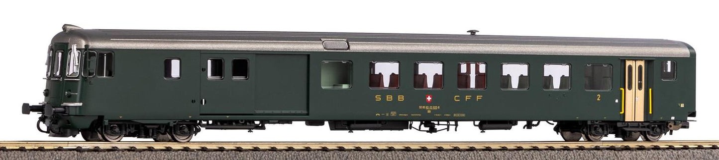 Piko Expert SBB EW II BDt Control Coach IV PK96752 HO Gauge