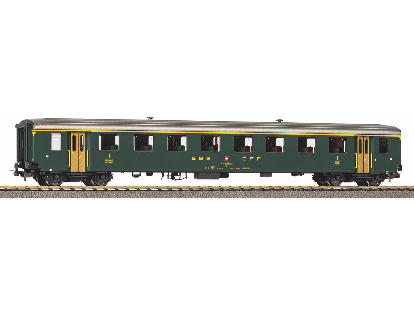 Piko Expert SBB EW I 1st Class Coach IV HO Gauge PK96764