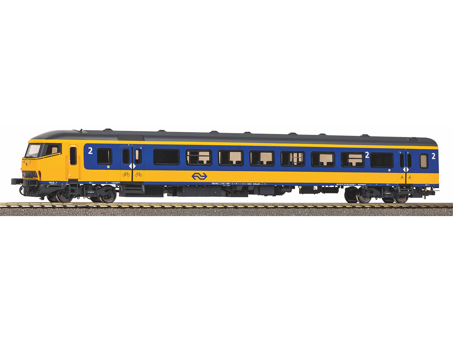 Piko Expert NS ICR 2nd Class Control Coach VI (~AC) HO Gauge PK97655