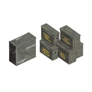 AFV Club AF35035 Cal .30/.50 40mm Ammo Box 1:35 Model Kit
