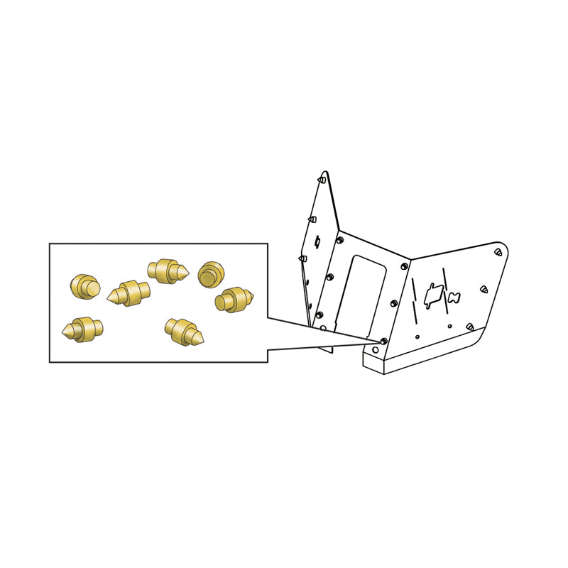 AFV Club AF35073 PaK43/31 & PAK40 Brass Shield Bolt 1:35 Model Kit