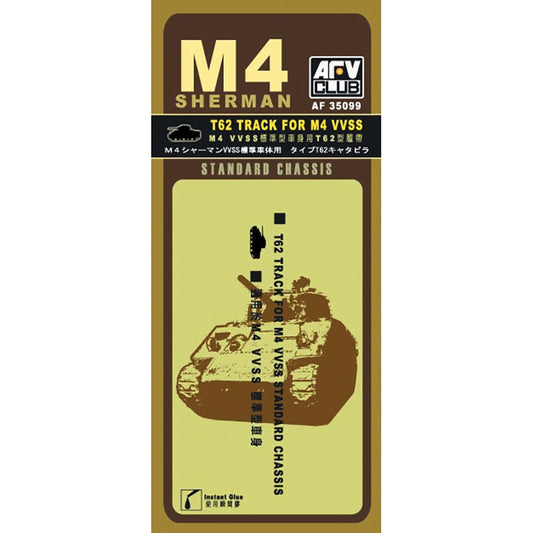 AFV Club 35099 T62 Track for M4A1/A3 VVSS 1:35 Model Kit