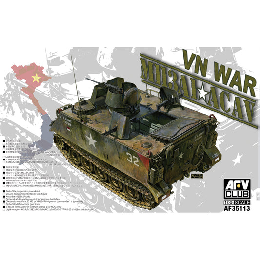 AFV Club AF35113 M113A1 ACAV 1:35 Model Kit