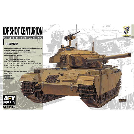 AFV Club AF35159 Centurion Mk 5 IDF Six Day War 1:35 Model Kit