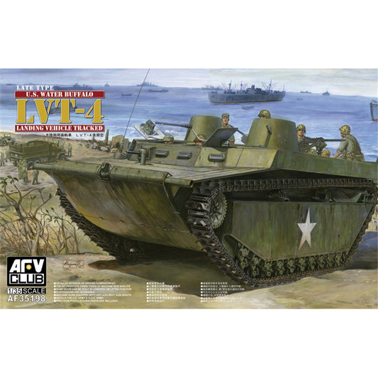 AFV Club AF35198 LVT-4 Water Buffalo (Late) 1:35 Model Kit