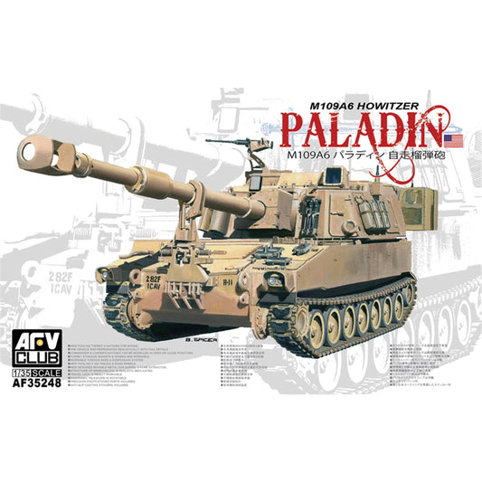 AFV Club AF35248 M109A6 Paladin Howitzer 1:35 Model Kit