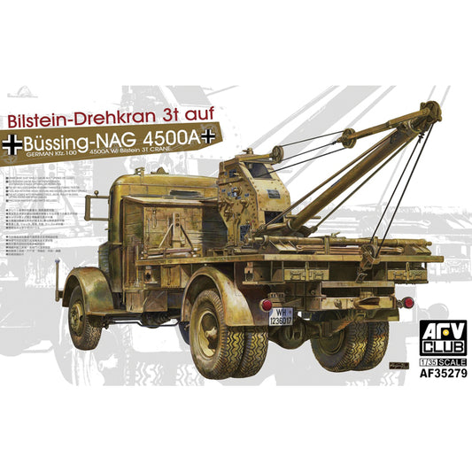 AFV Club AF35279 Büssing NAG L4500A Crane Truck 1:35 Model Kit