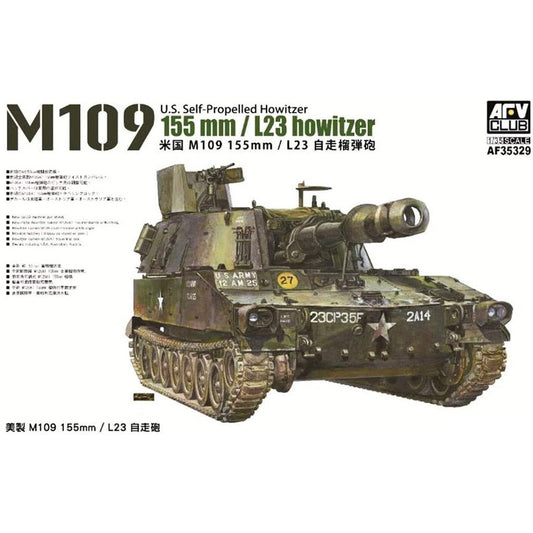 AFV Club AF35329 M109 155mm/L23 Howitzer 1:35 Model Kit