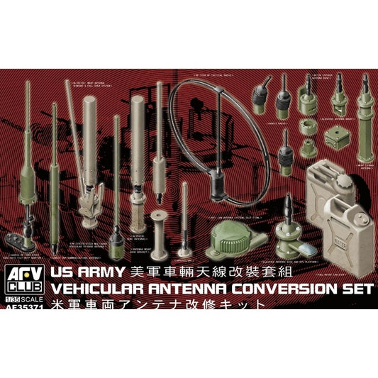 AFV Club 35371 US Army Vehicular Antenna Conversion Set 1:35 Model Kit