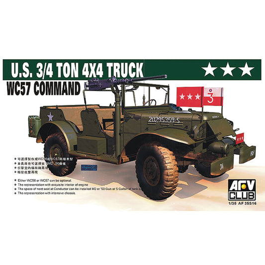 AFV Club AF35S16 WC57 Command Car 1:35 Model Kit
