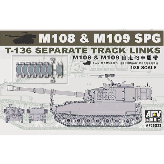 AFV Club AF35S23 M109 Track 1:35 Model Kit