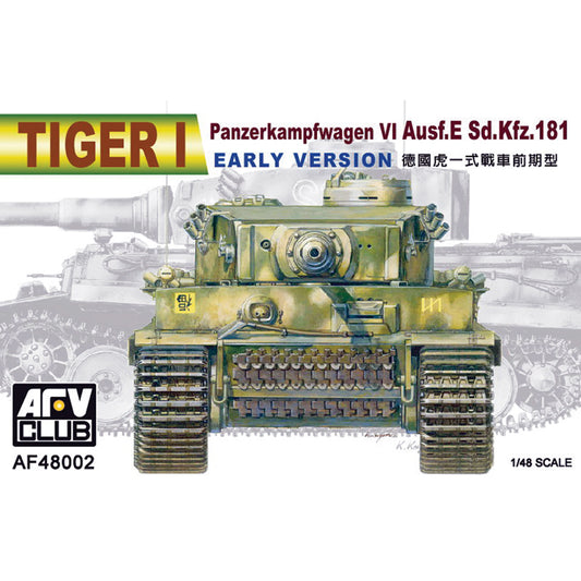 AFV Club AF48002 Tiger I (Early) 1:48 Model Kit