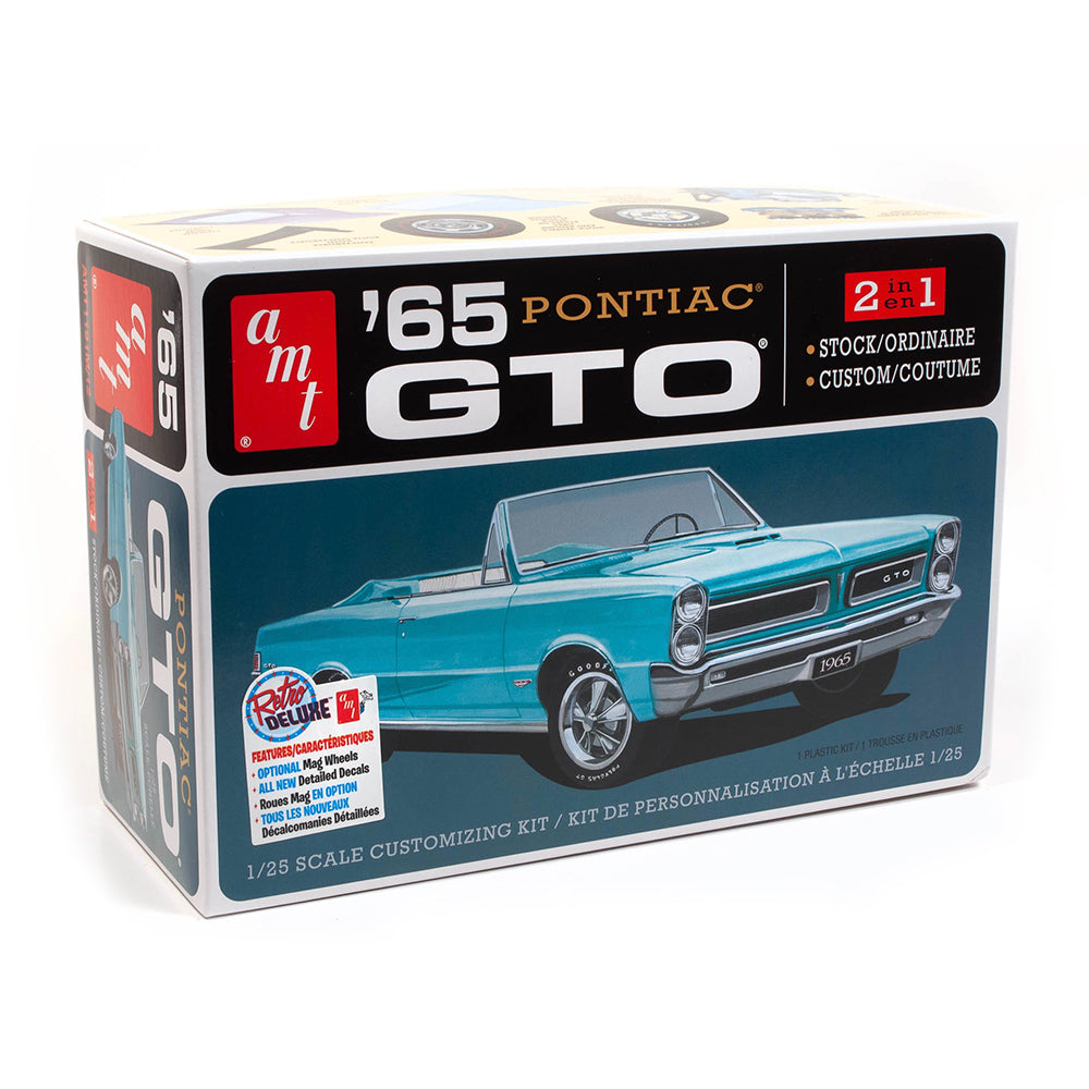 AMT 1191M 1965 Pontiac GTO 2-in-1 1:25 Model Kit
