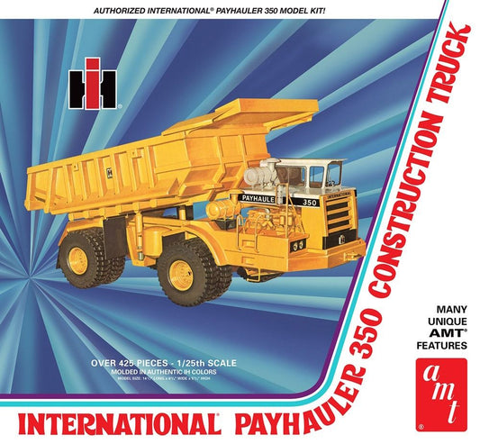 AMT 1209 International Payhauler 350 Construction Truck 1:25 Model Kit