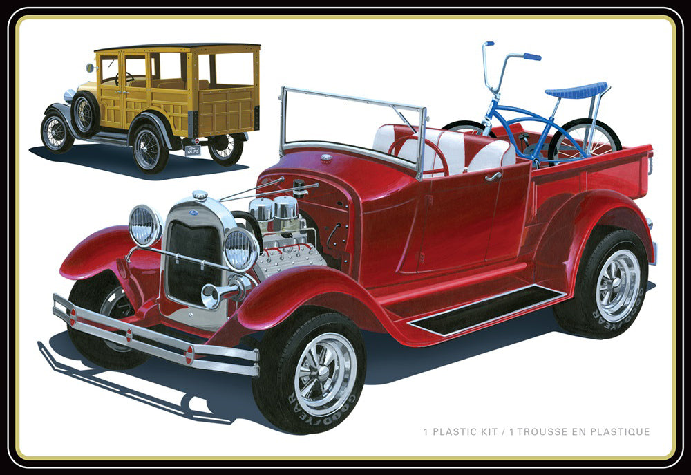 AMT 1269M 1929 Ford Woody Pickup 1:25 Model Kit