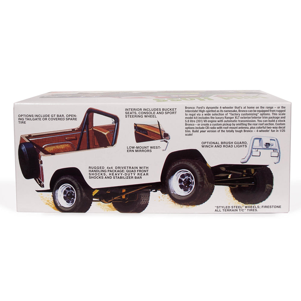 AMT 1304 1978 Ford Bronco 4x4 "Wild Hoss" 1:25 Model Kit