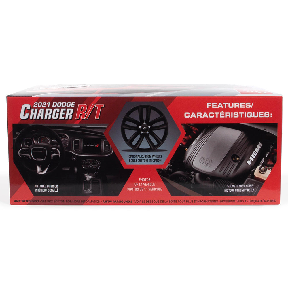 AMT 1323M 2021 Dodge Charger R/T 1:25 Model Kit