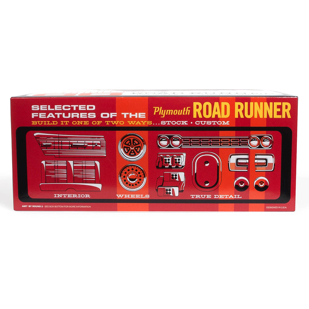 AMT 1363 1968 Plymouth Road Runner 1:25 Model Kit
